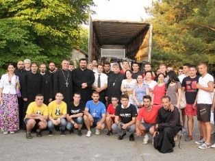 Asistență umanitară a Bisericii pentru sinistrații din Serbia