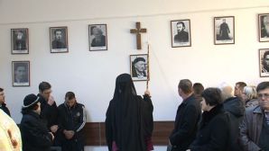 Apărătorii Ortodoxiei în timpul comunismului - Sala Petre Țuțea a Penitenciarului Aiud a fost sfințită