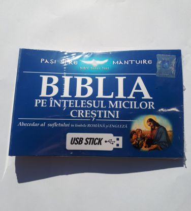 Biblia pe intelesul micilor crestini. (STICK USB Audio)