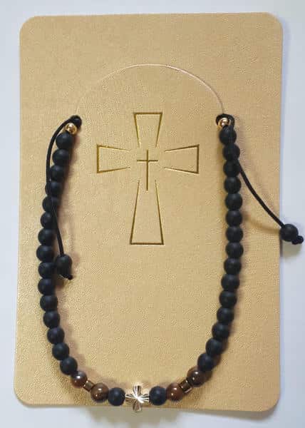 Bratara bile cu cruce, model 2