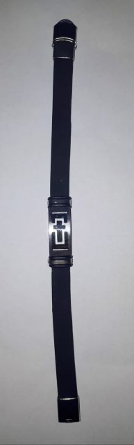 ÷ Bratara cauciuc banda cu cruce