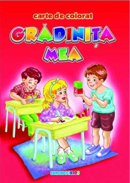 Carte de colorat - Gradinita mea