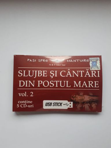 Slujbe si cantari din Postul Mare. Vol. 2, (STICK USB Audio)