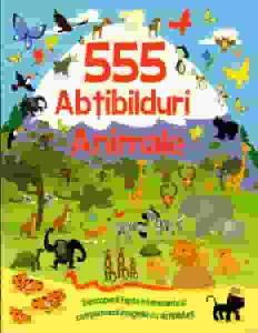 555 Abtibilduri cu animale. Descopera fapte interesante si completeaza imaginile cu abtibilduri!