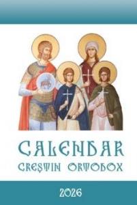 Calendar Crestin Ortodox 2026, tip agenda de buzunar