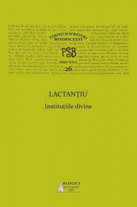 PSB 26 - Lactantiu – Instituțiile divine