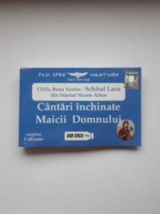 Cantari inchinate Maicii Domnului. Chilia Buna Vestire - Schitul Lacu din Sfantul Munte Athos. (STICK USB Audio)