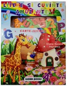 Litere si Cuvinte amuzante. Carte - Jucarie