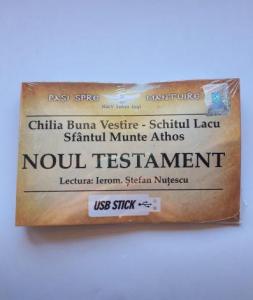 Noul Testament. Chilia Buna Vestire - Schitul Lacu, Sfantul Munte Athos. (STICK USB Audio)
