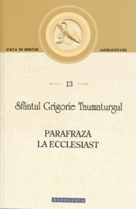 Parafraza la Ecclesiast