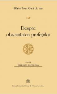 Despre obscuritatea profetiilor