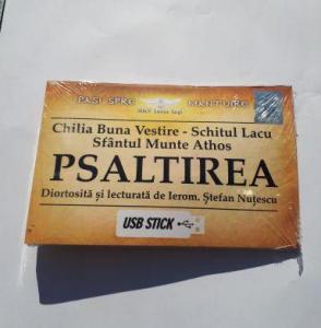 Psaltirea. Chilia Buna Vestire - Schitul Lacu, Sfantul Munte Athos. (STICK USB Audio)