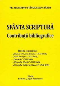 Sfanta Scriptura - Contributii bibliografice